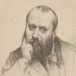 Portrait d'Henry d'Ideville par Marcellin Desboutin (1882)