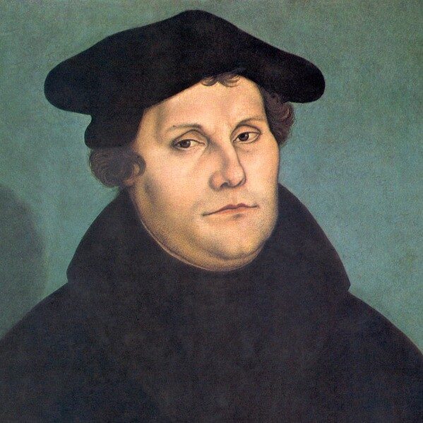 Portrait de Martin Luther par Lucas Cranach l'Ancien (1529)