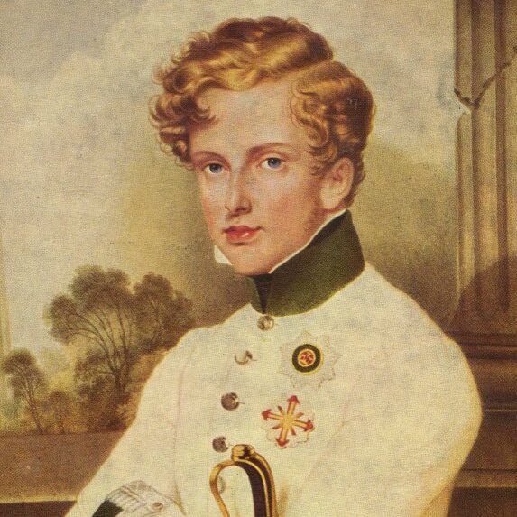Portrait de Napoléon II, duc de Reichstadt, par Moritz Michael Daffinger