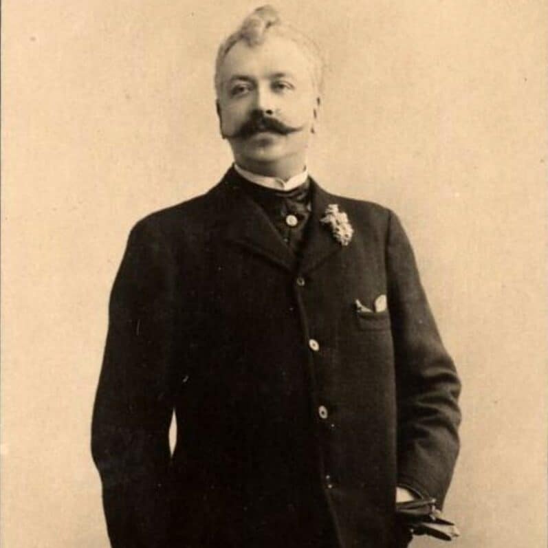Portrait de René Maizeroy (vers 1900)