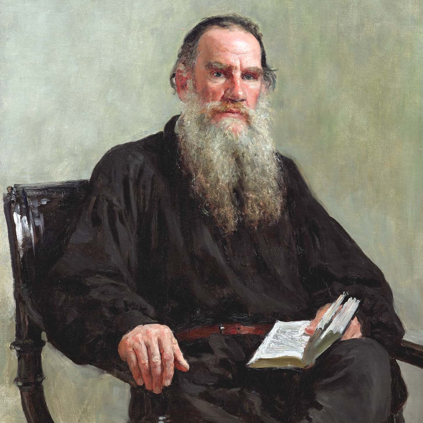 Portrait de Tolstoï par Ilya Répine (1887)