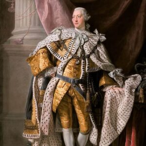 Portrait du roi George III en habit de sacre par Allan Ramsay, 1762