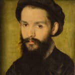 Portrait présumé de Clément Marot, par Corneille de Lyon (1536)