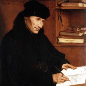 Portrait d'Érasme de Rotterdam, par Quentin Matsys (1517)