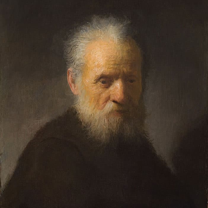 Rembrandt, Le Vieillard à la barbe