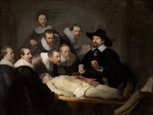 Rembrandt, La Leçon d'anatomie du docteur Nicolaes Tulp (1632)