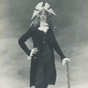 Renée Vivien vers 1900. Photographie d'Otto Wegener.