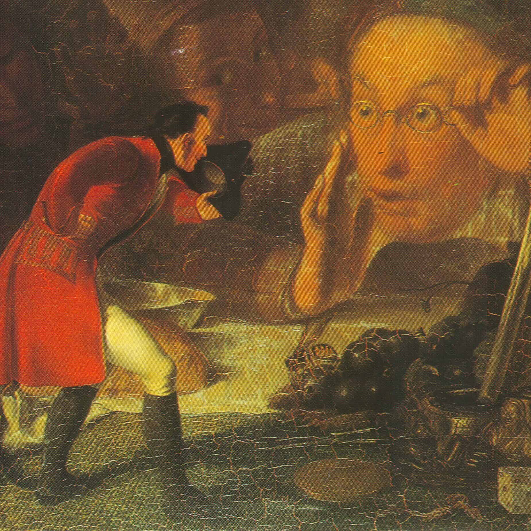 Richard Redgrave - Illustration des Voyages de Gulliver : Gulliver à Brobdingnag