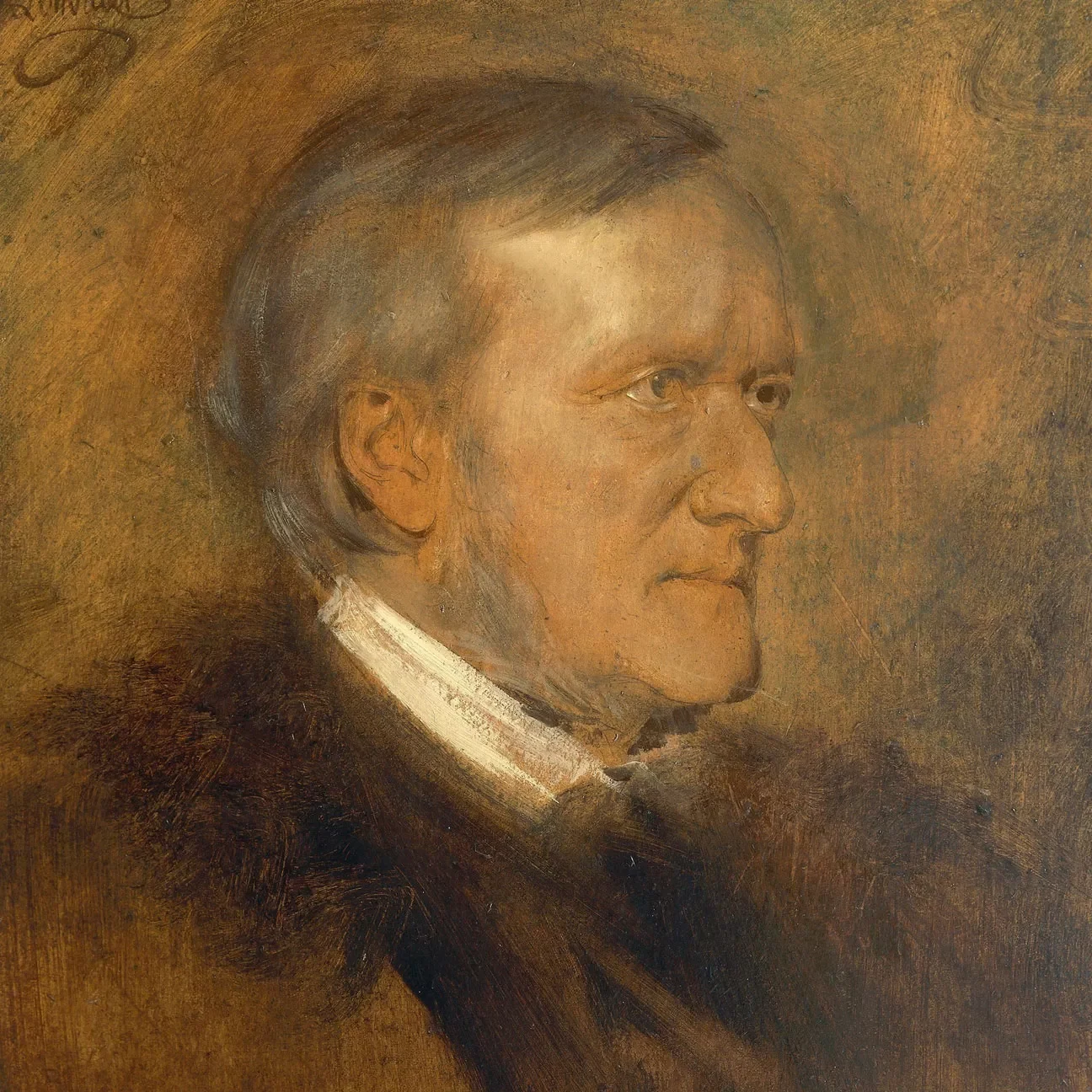 Richard Wagner, par Franz von Lenbach (1882)
