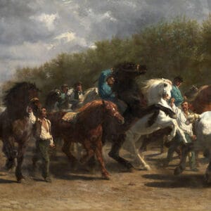 Rosa Bonheur, Marché aux chevaux de Paris (1852)