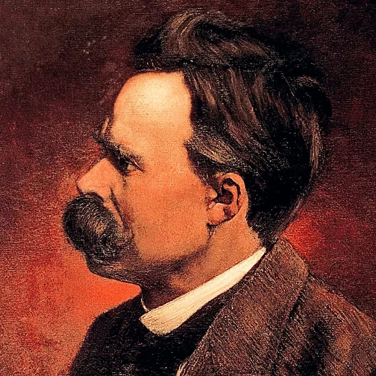 Rudolf Köselitz - Portrait de Friedrich Nietzsche (1883)