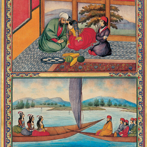 Sani al Mulk - Illustration d'une version perse des Mille et une Nuits (1849-1856) - Vol. 2