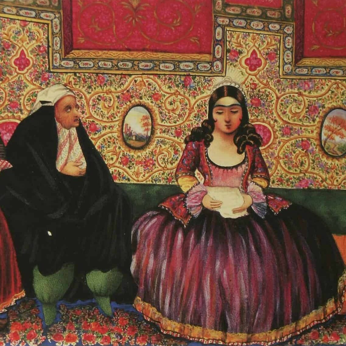 Sani al Mulk - Illustration d'une version perse des Mille et une Nuits (1849-1856) - Vol. 5