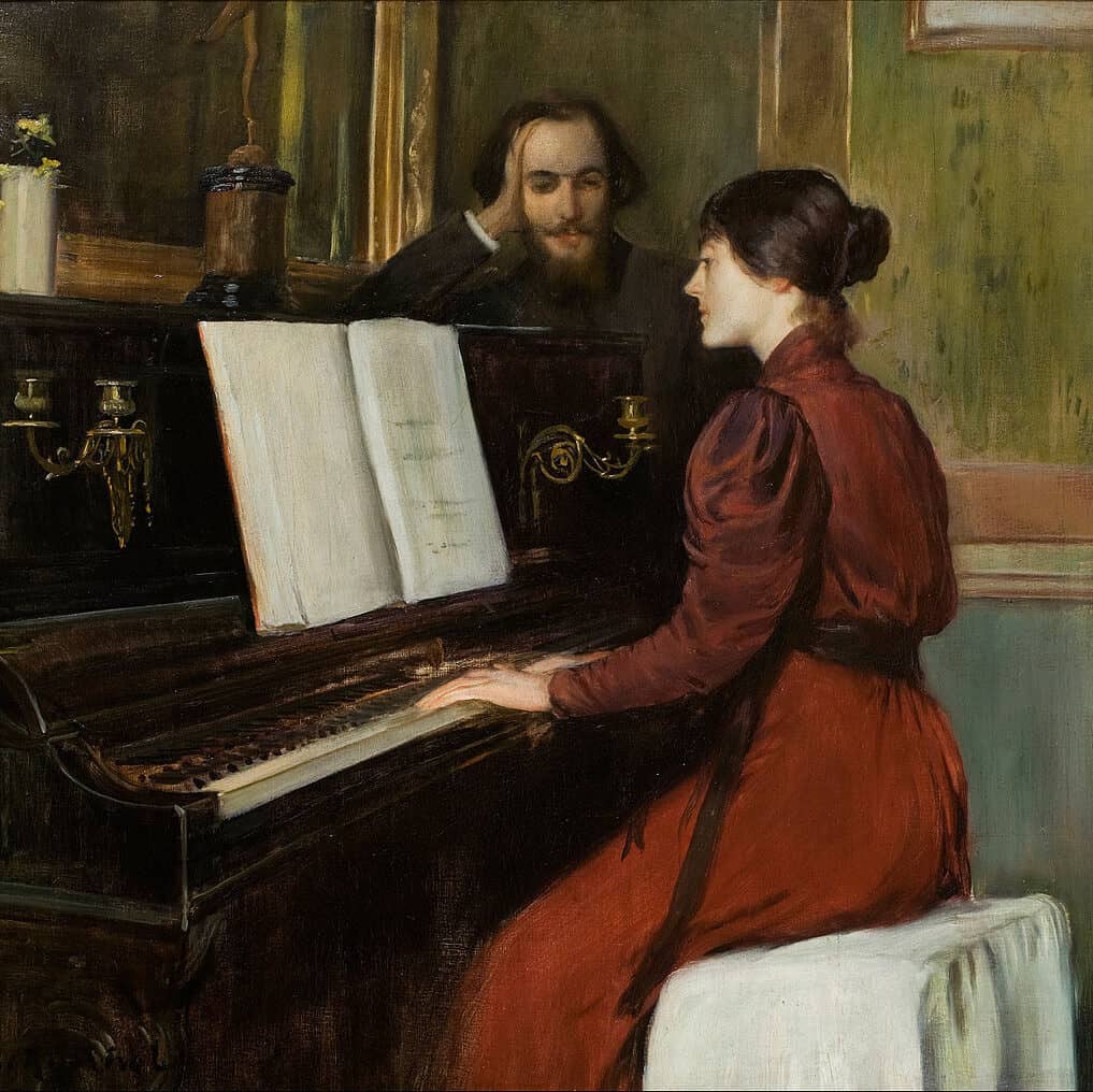 Santiago Rusiñol - Une romance (Paris, 1894)