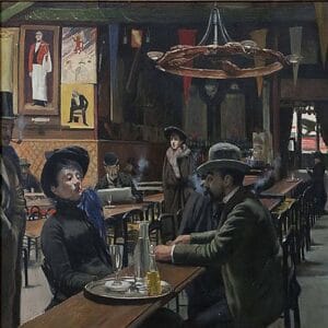 Santiago Rusiñol, Café des incohérents (1889-1890)