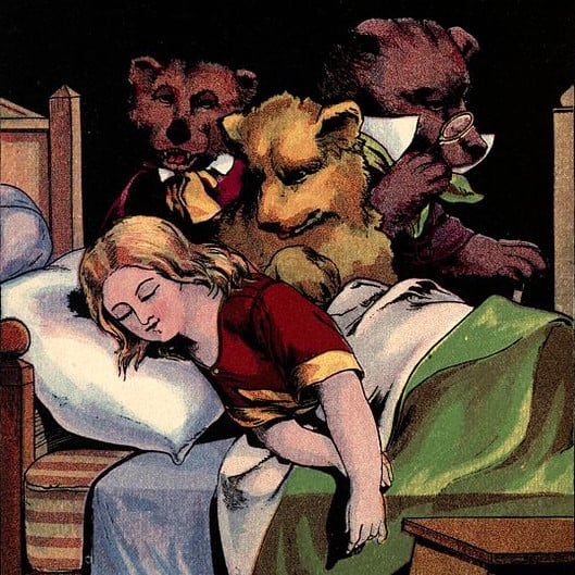 The Three Bears (Mc Loughlin Bros, New-York, 1880)
