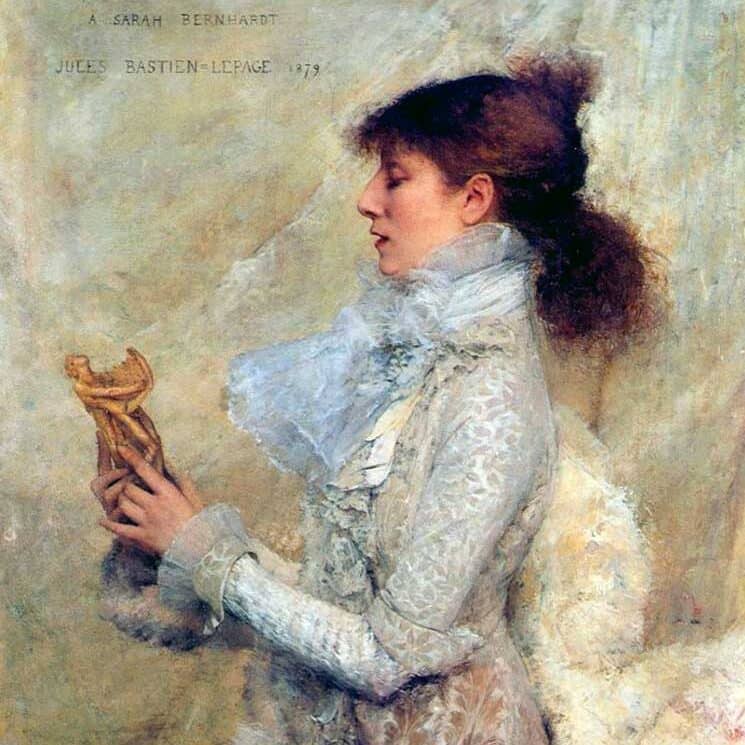 Sarah Bernhardt par Jules Bastien-Lepage (1879)