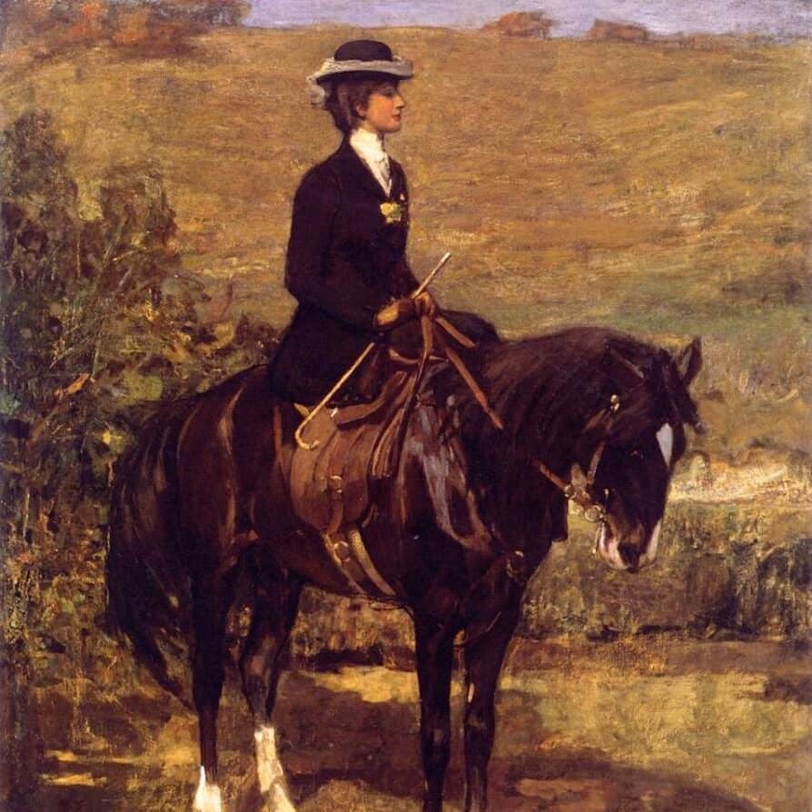 Sir John Lavery, An Equestrian Lady (1901)