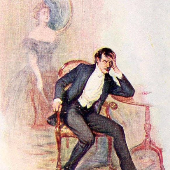 Illustration pour Fumée par Joseph Ratcliffe Skelton (1865–1927)