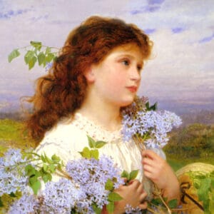 Sophie Anderson (1823-1903) - Le Temps des lilas