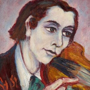Stanislaus Stückgold - Un homme avec un violon (XIXe-XXe)