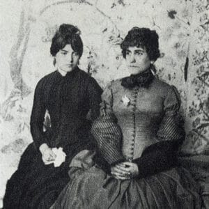 Suzanne Valadon et Jeanne Wenz (vers 1890)
