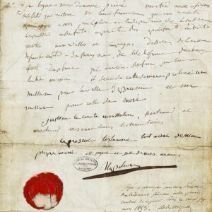 Testament de Napoléon Ier (1821)