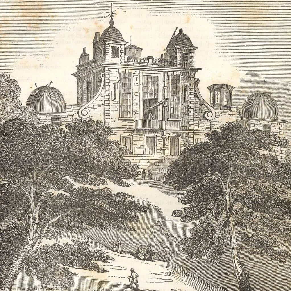The Penny Magazine - L'observatoire de Greenwich (1833)