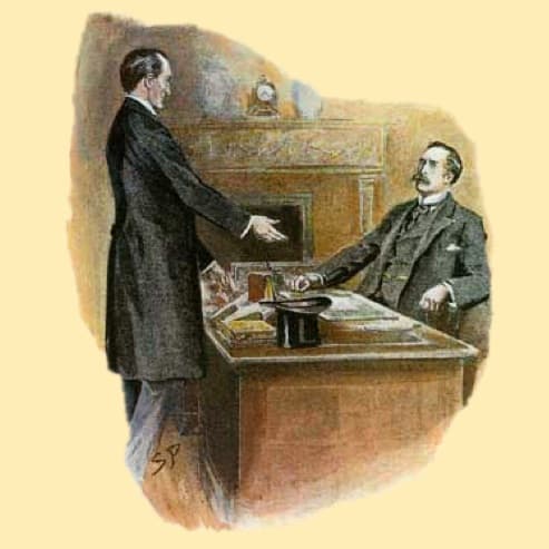 Sidney Paget, Sherlock Holmes et John Watson - The Strand Magazine (1903)