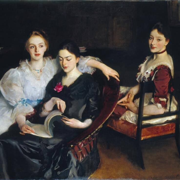 John Singer Sargent, Les Demoiselles Vickers (1884)
