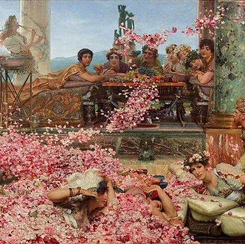 Lawrence Alma-Tadema, Les Roses d'Héliogabale (1888)