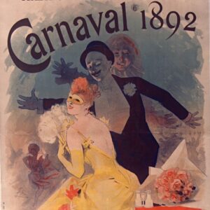 Jules Chéret, Théâtre national de l’Opéra. Carnaval 1892. Samedi 13 février, 2e Bal masqué (1892)