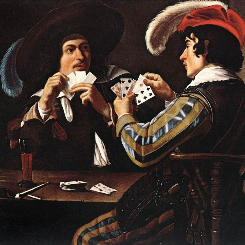 Theodoor Rombouts - Les Joueurs de cartes (1ère moitié du XVIIe siècle)
