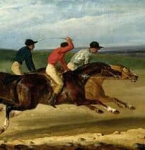 Théodore Géricault - La Course de chevaux