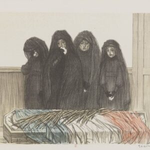 Théophile Alexandre Steinlen, Quatre femmes en deuil
