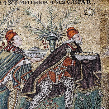 Three Magi mosaic - SantApollinare Nuovo - Ravenna 350