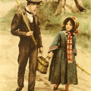Tom et Maggie Tulliver, dans Le Moulin sur la Floss (The Mill on the Floss) de George Eliot, 1910