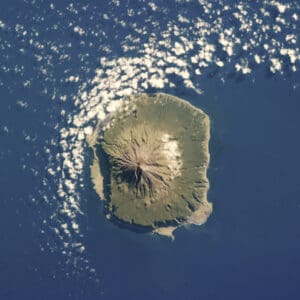 Tristan da Cunha, South Atlantic Ocean (NASA Earth Observatory)
