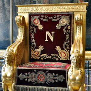 Trône de Napoléon 1er pour le Sénat - Exposition Versailles
