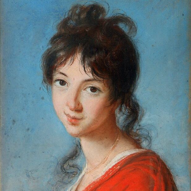 Elizabeth Vigée-Lebrun, Portrait de Teresa Czartoryska (1801).