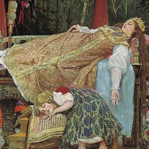 Viktor Vasnetsov - La tsarine endormie