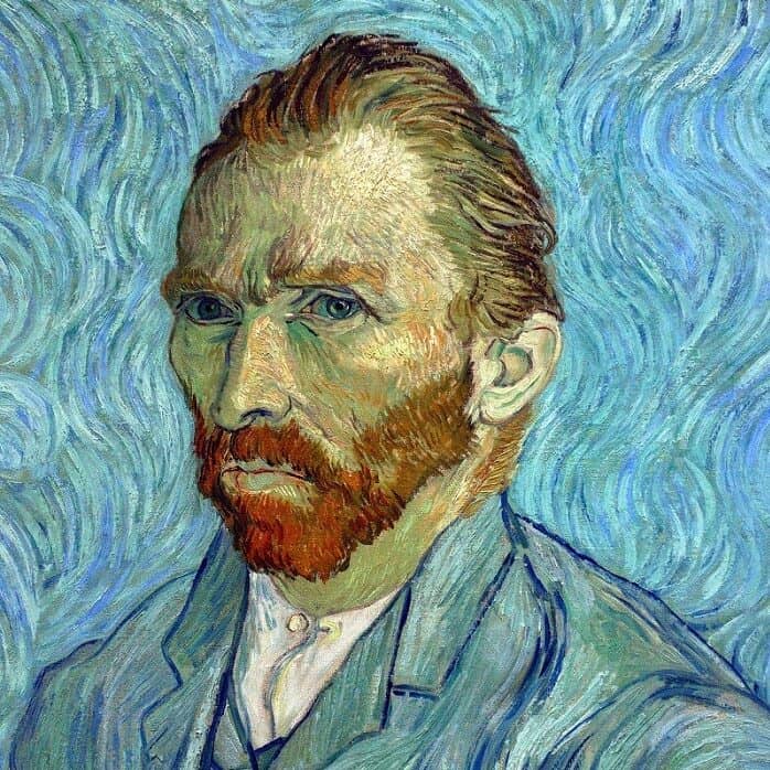 Vincent Van Gogh - Autoportrait à Saint Rémy (1889)