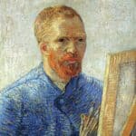 Vincent van Gogh - Autoportrait au chevalet