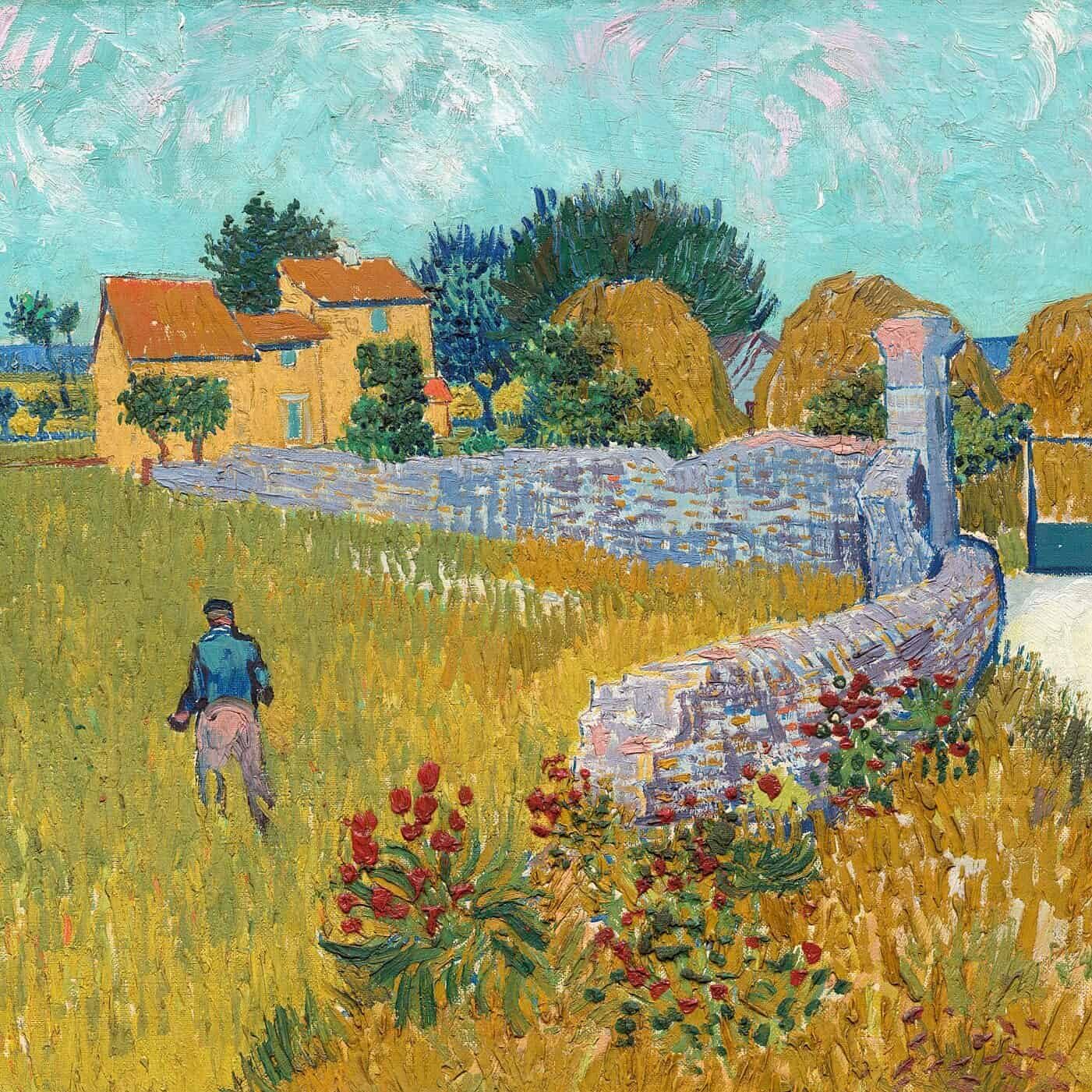 Vincent van Gogh - Ferme en Provence (1888)