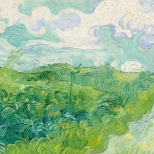 Vincent van Gogh - Champs de blé vert, Auvers, 1890
