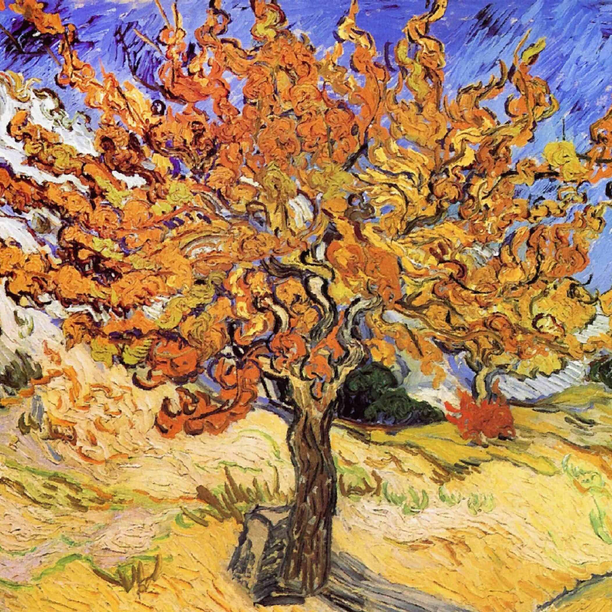 Vincent van Gogh - Le Mûrier (1889)