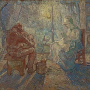 Vincent van Gogh, Evening (after Millet), 1889