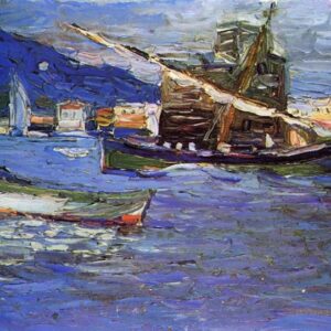 Wassily Kandinsky - Jour gris à Rapallo (1905)