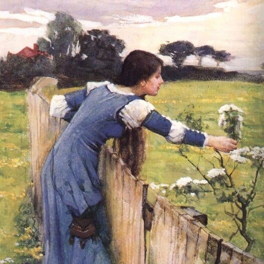 John William Waterhouse - La Cueilleuse de fleurs (1900)