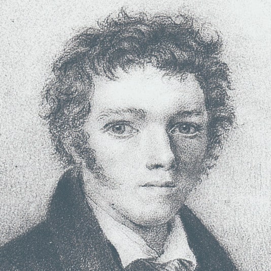 J. Behringer, Portrait de Wilhelm Hauff (1826)